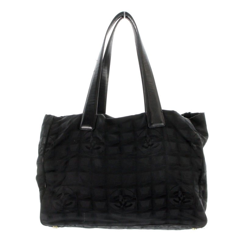 シャネル CHANEL ニュートラベルライン トートバッグ MM ココマーク