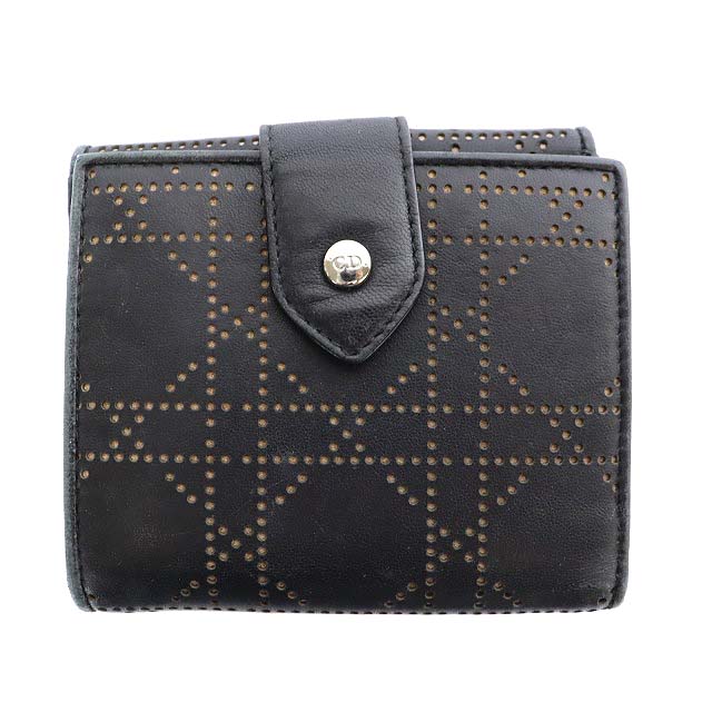 美品】Dior 財布 ほぼ新品 ほぼ未使用☆ディオール 折り財布 超美品
