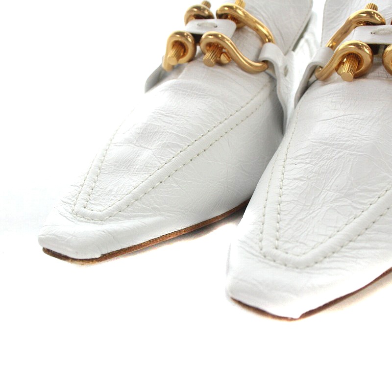 ボッテガヴェネタ BOTTEGA VENETA MADAME パンプス レザー 36.5 23.5cm 