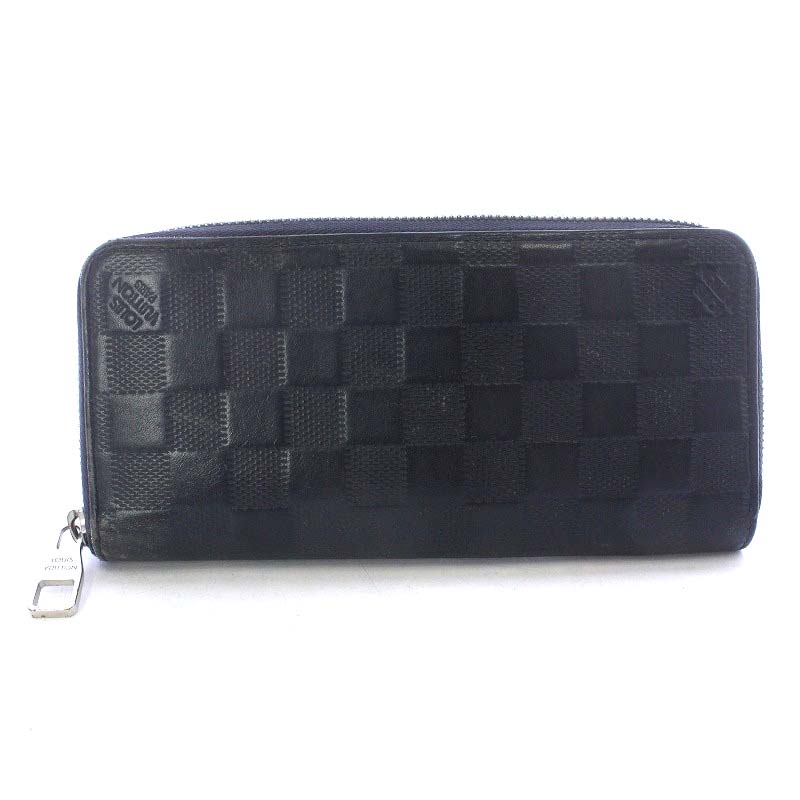 ルイヴィトン LOUIS VUITTON ダミエ アンフィニ ジッピー ウォレット  