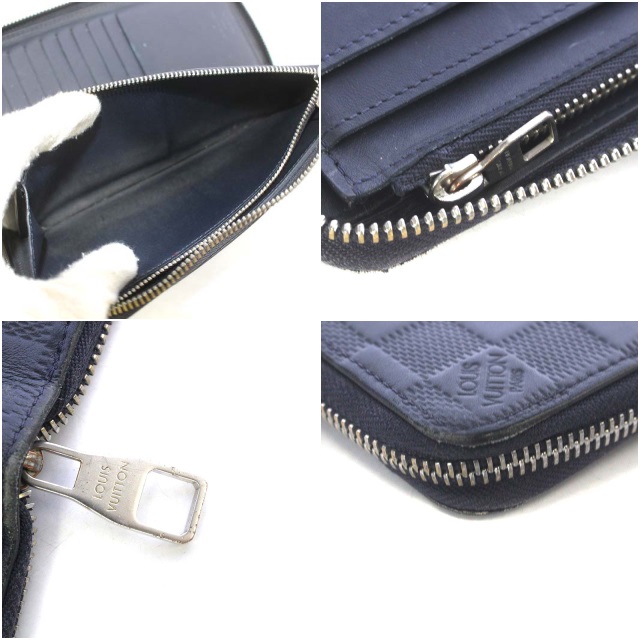 ルイヴィトン LOUIS VUITTON ダミエ アンフィニ ジッピー ウォレット
