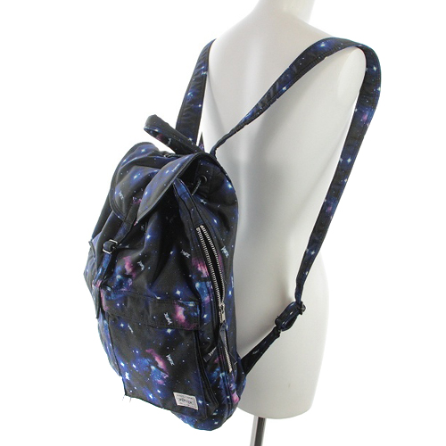ポーター PORTER 吉田カバン X-girlコラボ 宇宙柄 リュックサック ロゴ  