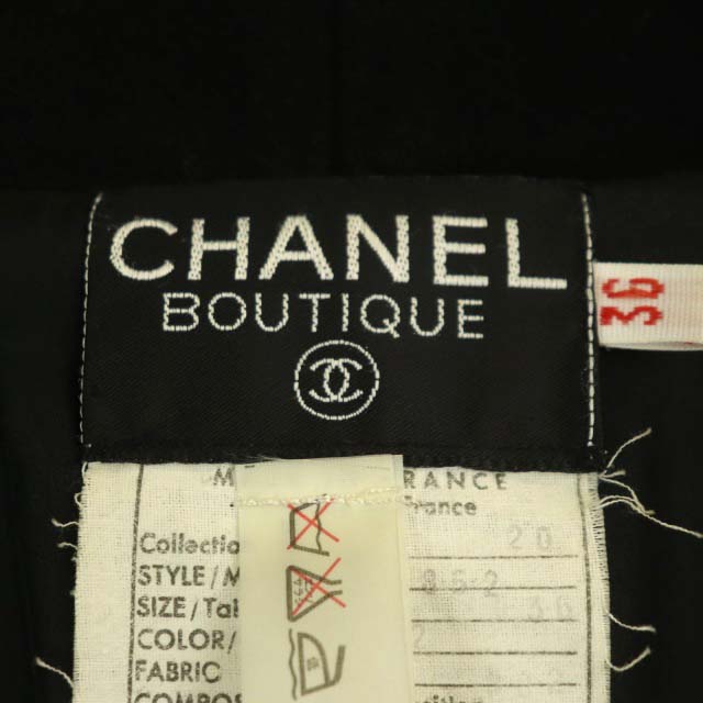 シャネル CHANEL ダブルボタンジャケット ココマーク 金ボタン 総裏地  