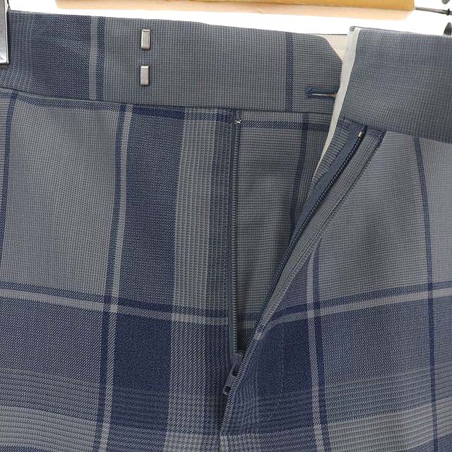 CELINEセリーヌグレー テーパードパンツ　フィービファイロ セリーヌ CELINE フィービー ファイロ チェックテーパードパンツ