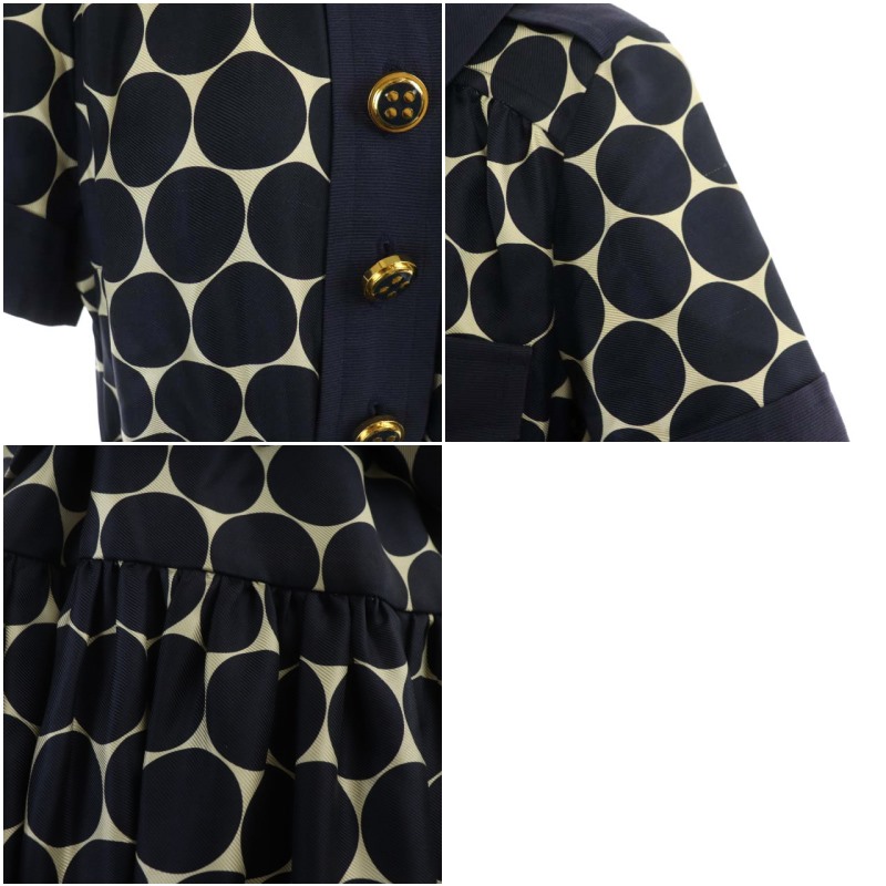 マークバイマークジェイコブス MARC by MARC JACOBS ドット柄大シルク 