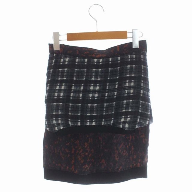 未使用品 3.1 フィリップリム 3.1 phillip lim シルク レイヤード調 