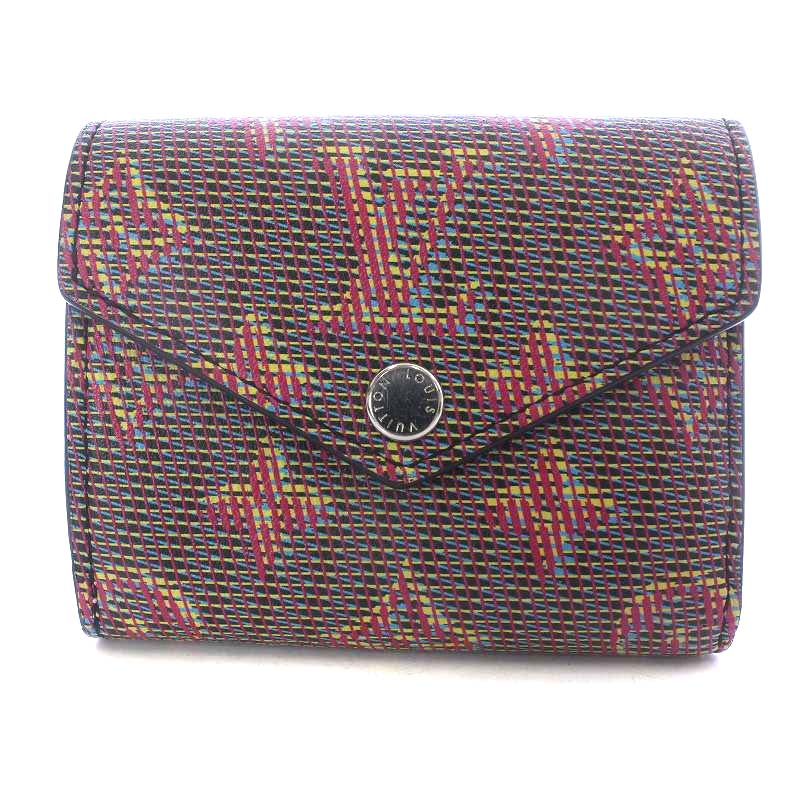 ルイヴィトン LOUIS VUITTON モノグラム LVポップ ポルトフォイユ ゾエ 