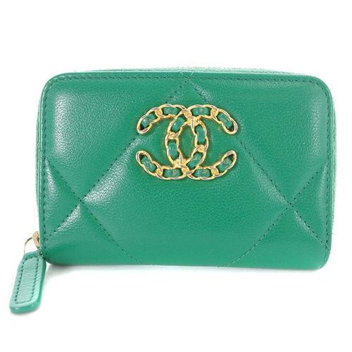 シャネル CHANEL ココマーク チェーン マトラッセ コインケース 小銭  