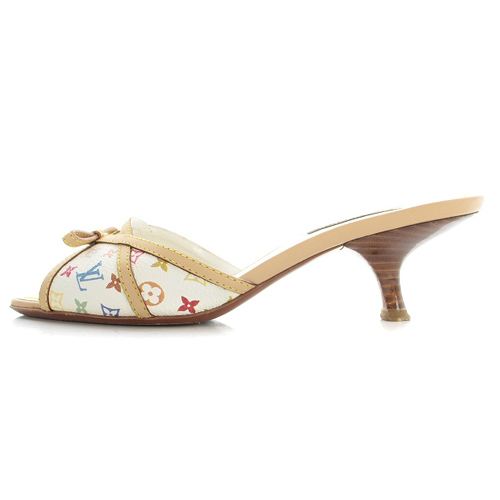 ルイヴィトン LOUIS VUITTON モノグラム マルチカラー ミュール 