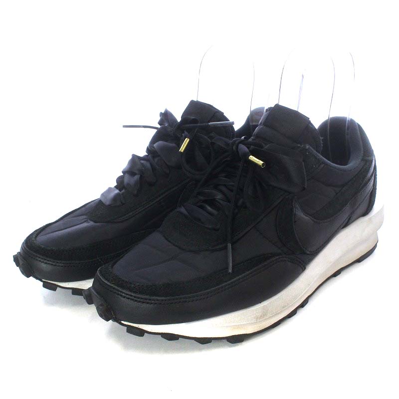 ナイキ NIKE sacai × Nike LDV Waffle Triple Black サカイ × ナイキ  