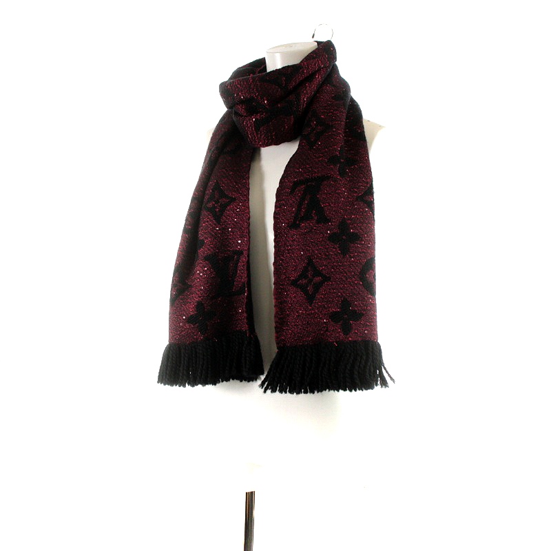 ルイヴィトン LOUIS VUITTON エシャルプ ロゴマニア プレシャス  