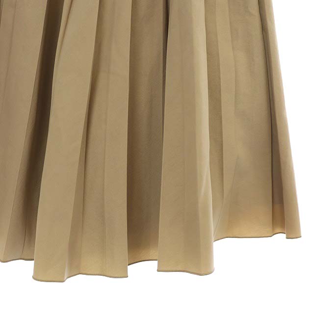 LANVIN en Bleu フレアスカート 36 ベージュ