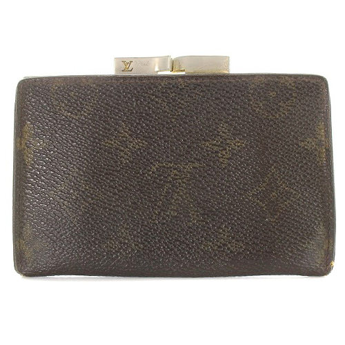 ルイヴィトン LOUIS VUITTON モノグラム がま口コインケース 小銭入れ 