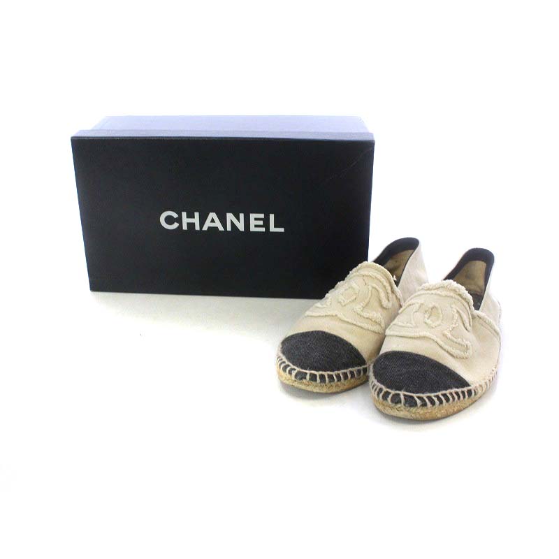 シャネル CHANEL シューズ スリッポン スニーカー ココマーク