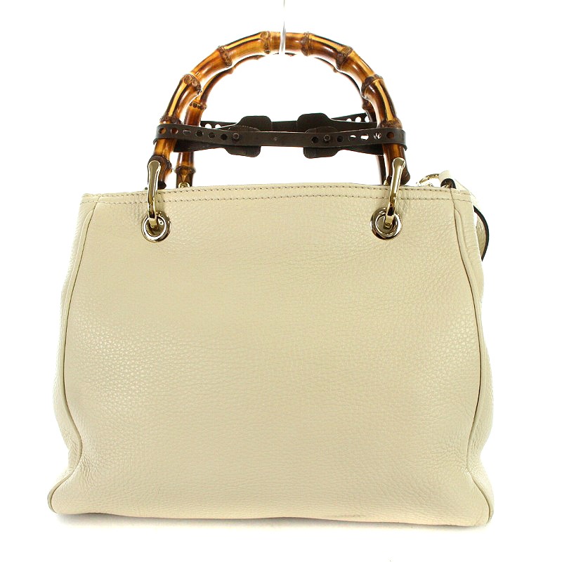 グッチ GUCCI バンブー ショッパー ハンドバッグ ショルダーバッグ 