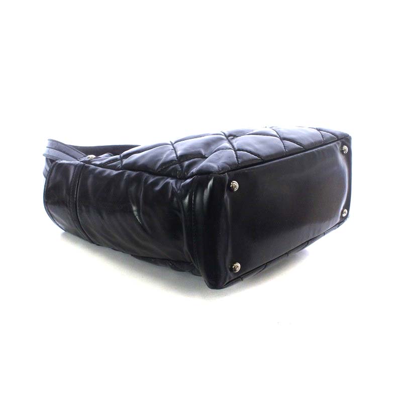 シャネル キルティングトートバッグ パリビアリッツ ココマーク レザー