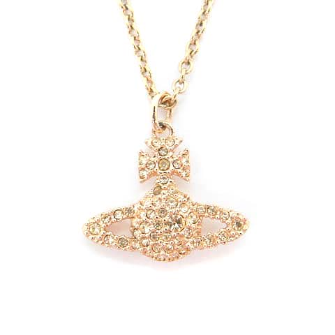 Vivienne Westwood オーブ ネックレス ピンクゴールド ストーン Vivienne Westwood ヴィヴィアンウエストウッド ネックレス