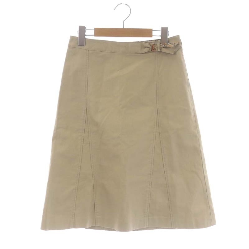 バーバリーブルーレーベル BURBERRY BLUE LABEL ノバチェック Aライン 