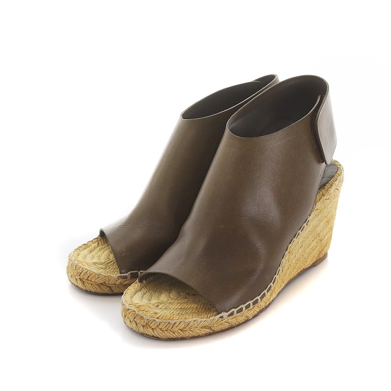 セリーヌ CELINE フィービー期 サンダル エスパドリーユ オープントゥ  