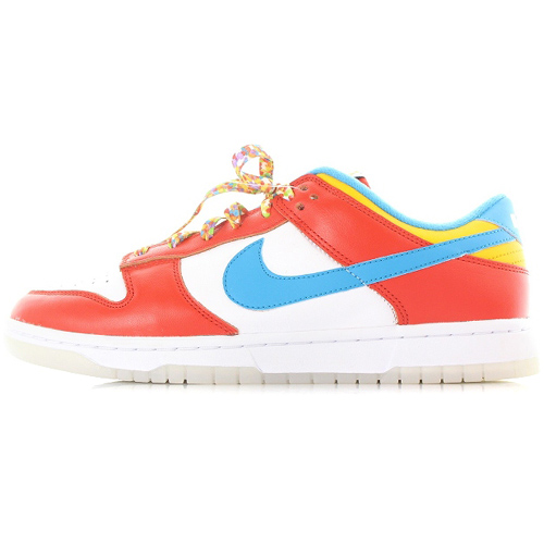 未使用品 ナイキ NIKE FRUiTY PEBBLES™ Dunk Low QS Habanero Red Dark 