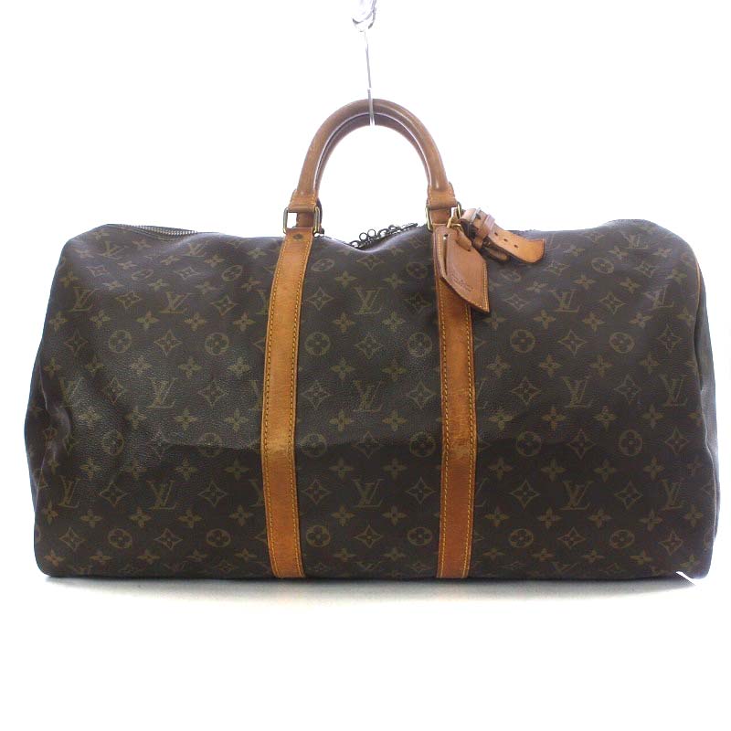 ルイヴィトン LOUIS VUITTON モノグラム キーポル 55 ボストンバッグ 