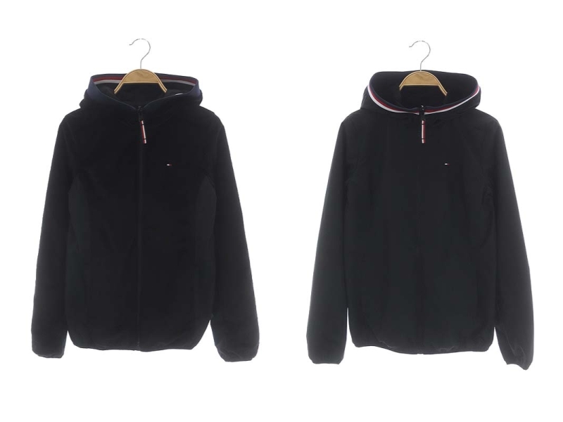 トミーヒルフィガー TOMMY HILFIGER JS W MANDY REV BOMBER フード付 