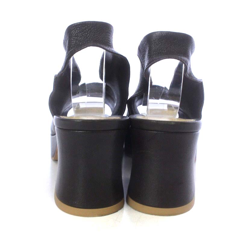 BOTTEGA VENETA サンダル チャンキーヒール 36.5