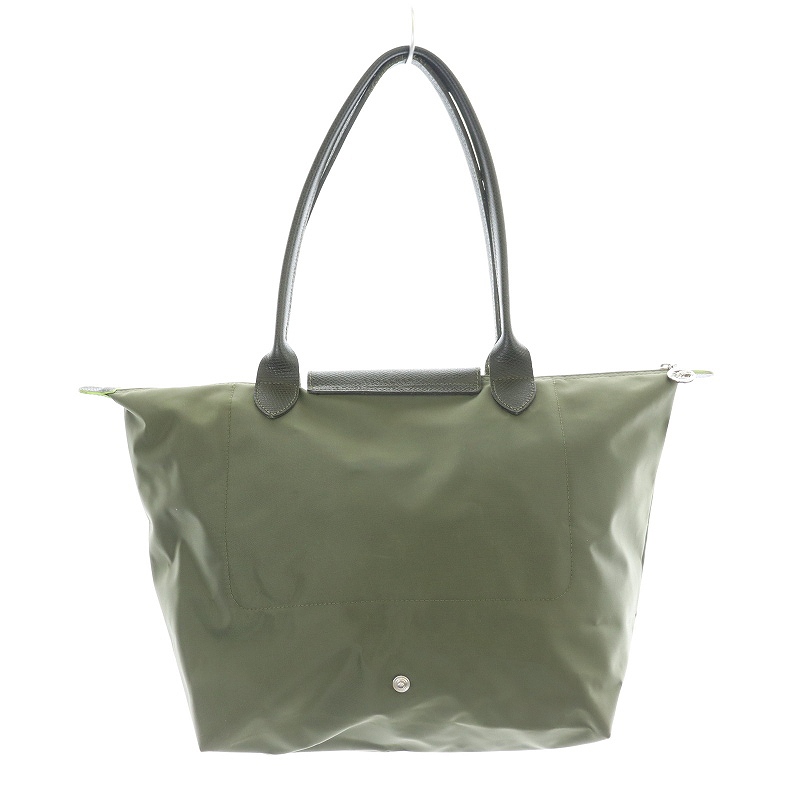 ロンシャンLONGCHAMP ルプリアージュグリーン Lショルダーバック