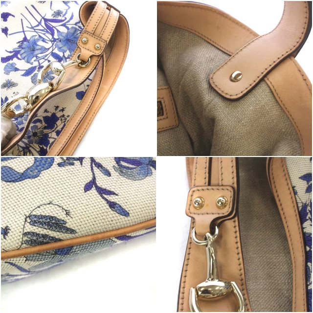 グッチ GUCCI ホースビット フローラ ショルダーバッグ ワンショルダー 