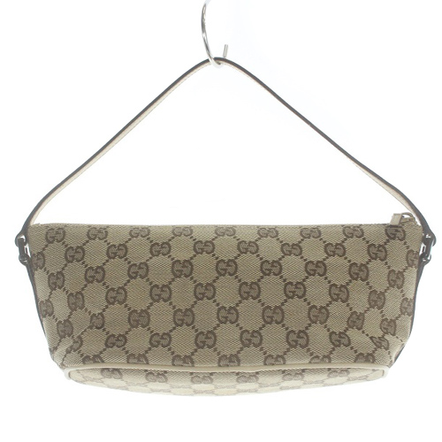 グッチ GUCCI GGキャンバス アクセサリー ポーチ ハンドバッグ べ  