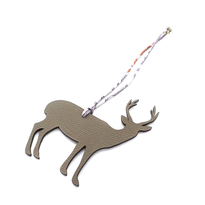 エルメス HERMES petit H DEER バッグチャーム 鹿モチーフ エルメス HERMES petit H DEER バッグチャーム 鹿モチーフ