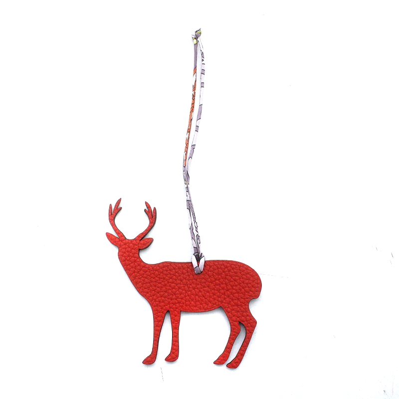 エルメス HERMES petit H DEER バッグチャーム 鹿モチーフ