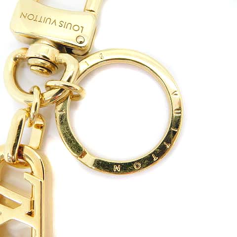 ルイ・ヴィトンマイLVチェーン バッグチャーム ゴールド