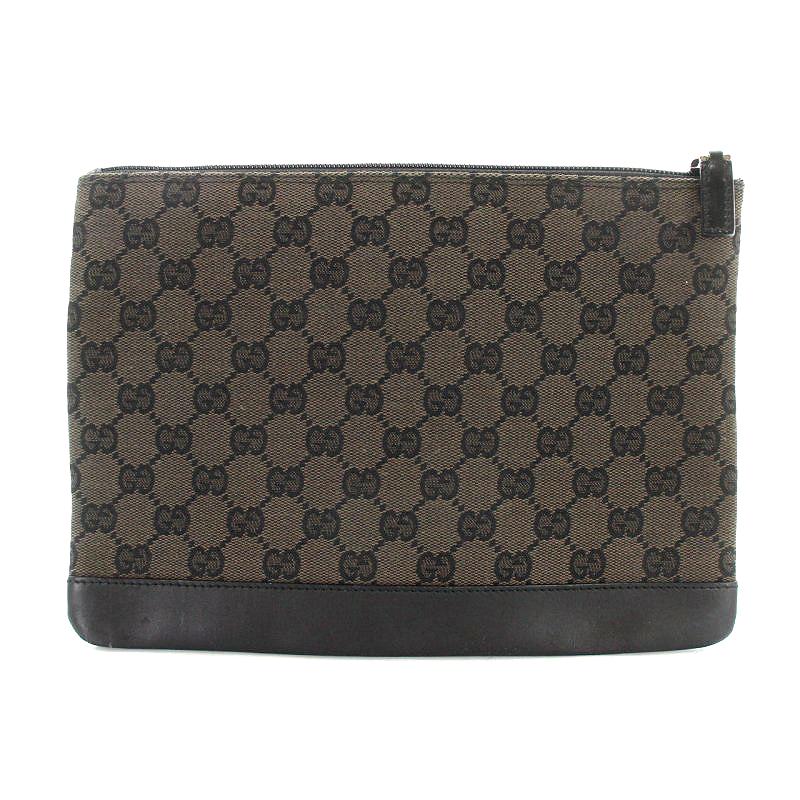 Gucci GGキャンバス クラッチバッグ 