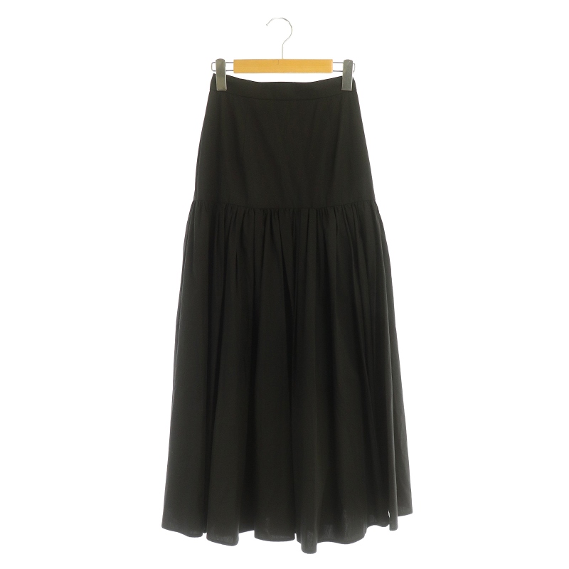 クラネ CLANE 22SS GATHER TIERED MAXI SKIRT ギャザー ティアード  
