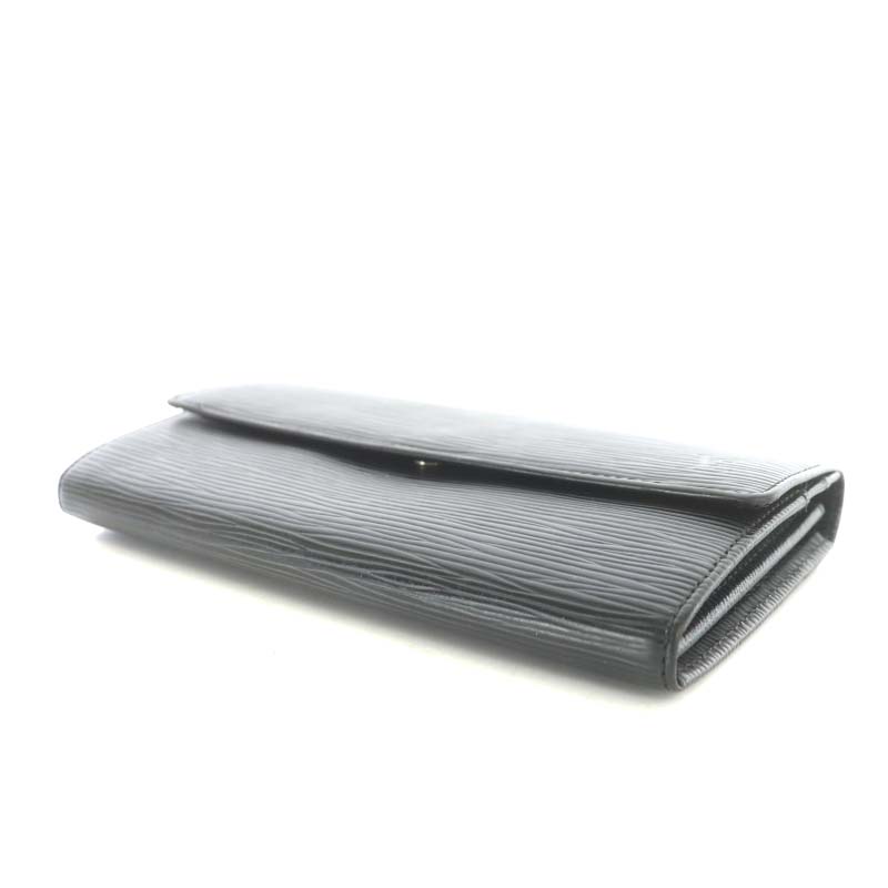 美品❣️ ルイヴィトン エピ ポルトフォイユサラ 長財布 レディース 新型　黒色 美品❣️ ルイヴィトン エピ ポルトフォイユサラ 長財布