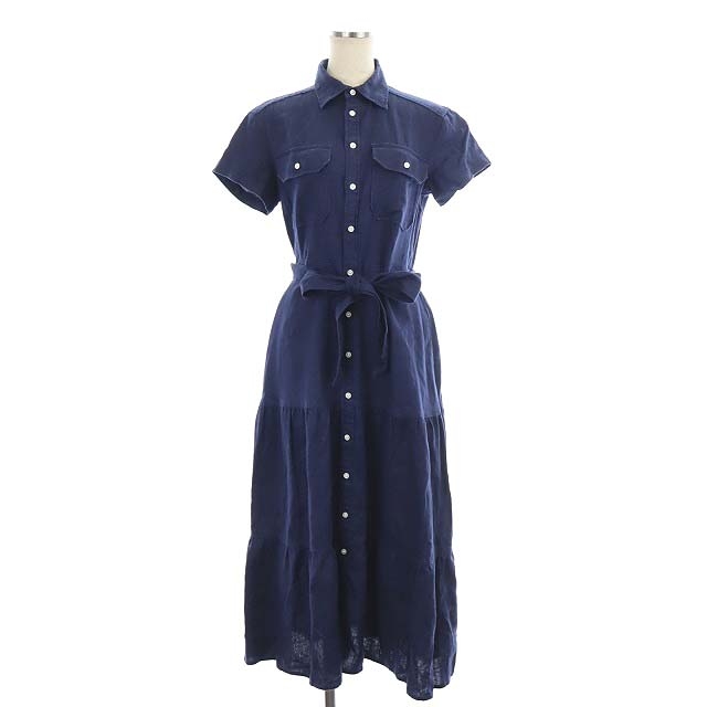 ポロ ラルフローレン POLO RALPH LAUREN リネン ティアードシャツ  