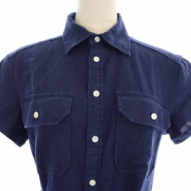 ポロ ラルフローレン POLO RALPH LAUREN リネン ティアードシャツ  
