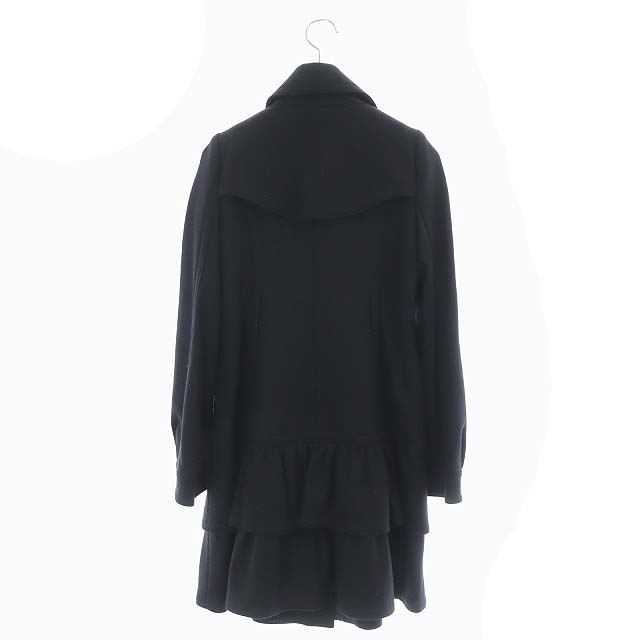 バーバリーブルーレーベル BURBERRY BLUE LABEL フリルロングコート  