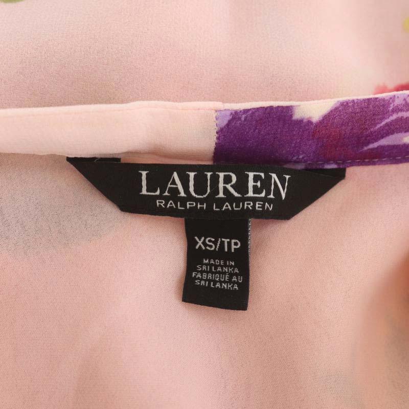 ローレンラルフローレン LAUREN RALPH LAUREN フラワー柄フリル