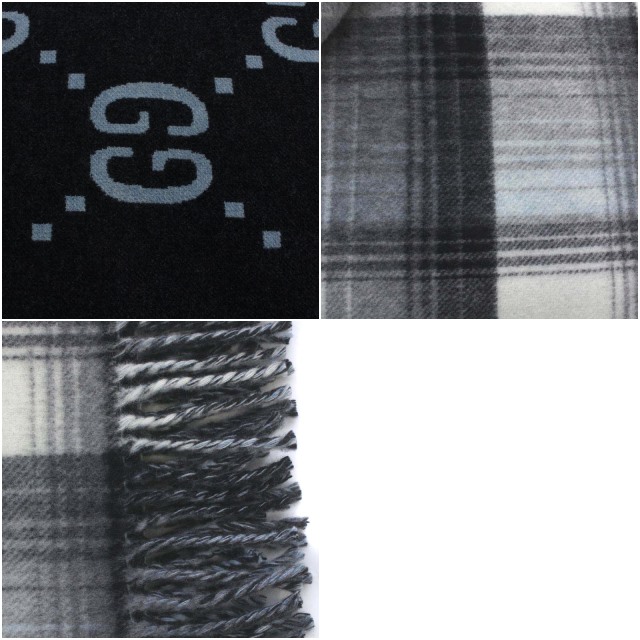 Gucci ポンチョ　リバーシブル GUCCI/グッチ】リバーシブルGGウールポンチョ買取入荷[2020.11