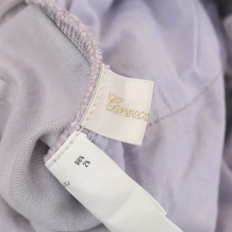 グレースクラス GRACE Class 22AW サイドスリットデニムパンツ  