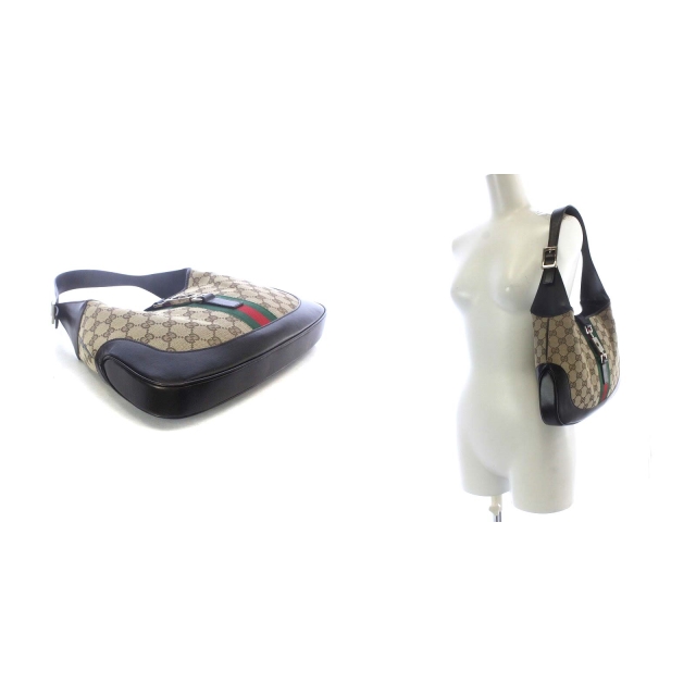 グッチ GUCCI ジャッキーライン シェリーライン GG柄 ショルダーバッグ 