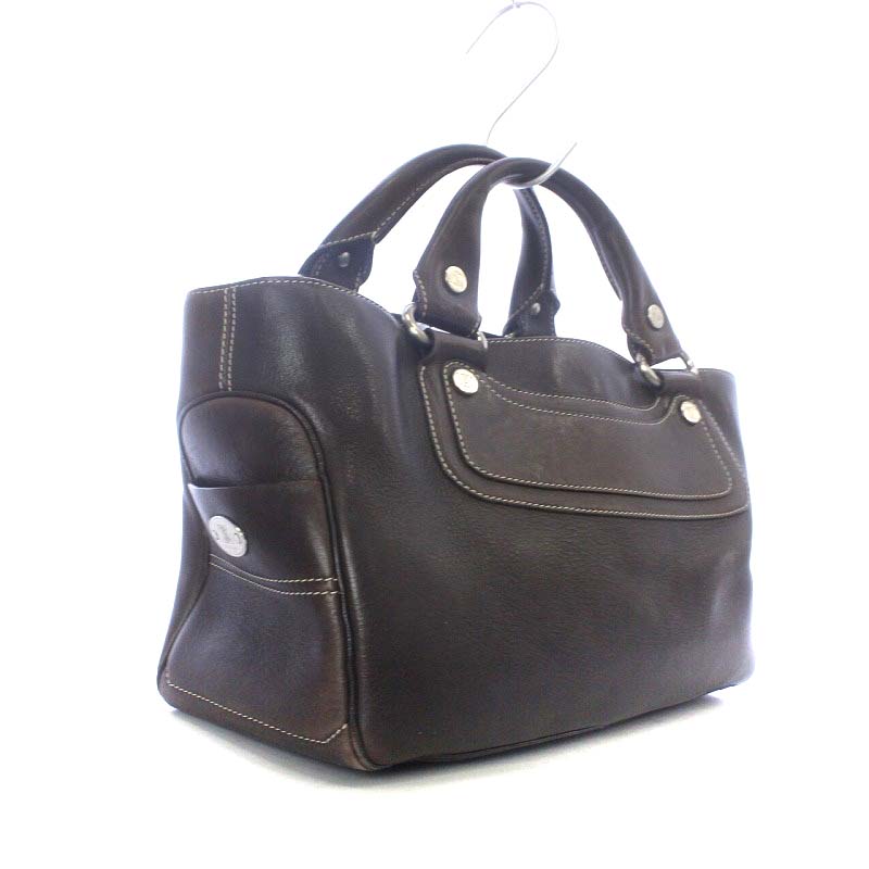 CELINE セリーヌ ブギーバッグ ダークブラウン CELINE セリーヌ バッグ レディース ブランド ハンドバッグ