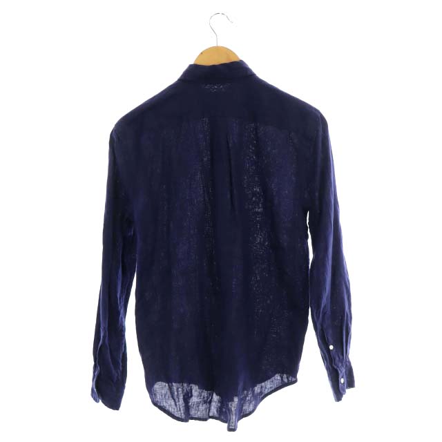 ポロ ラルフローレン POLO RALPH LAUREN リネンシャツ 長袖 ロゴ刺繍