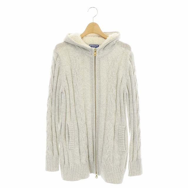 バーバリーブルーレーベル BURBERRY BLUE LABEL ニットパーカー ジップ 