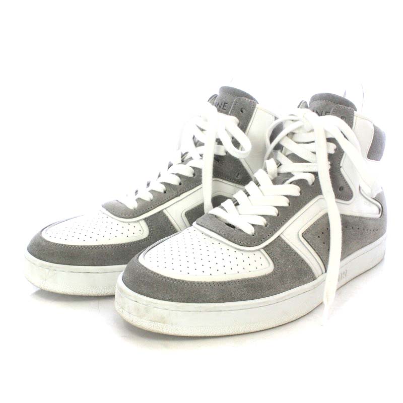 CELINE セリーヌ CT-01 ハイトップ スエードスニーカー セリーヌ CELINE CT-01 Z Trainer ハイトップスニーカー High