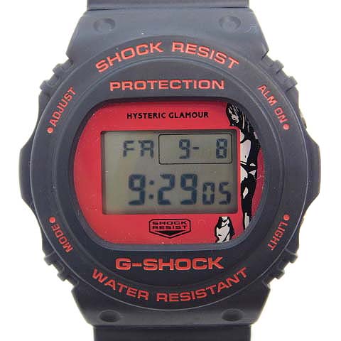 美品★G-SHOCK × HYSTERIC GLAMOUR★ DW-5750 G-SHOCK × HYSTERICGLAMOUR DW-5750 限定 コラボ - メルカリ
