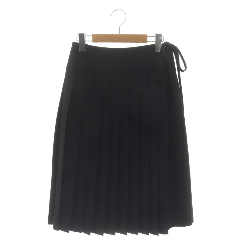 ポールスミス ブラック Paul Smith BLACK プリーツラップスカート  