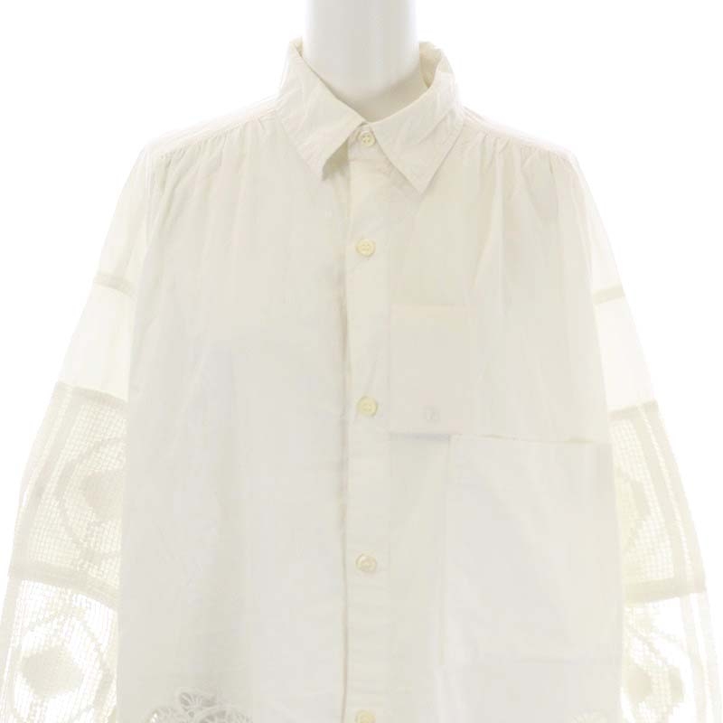 【美品】Craft lace シャツ◆